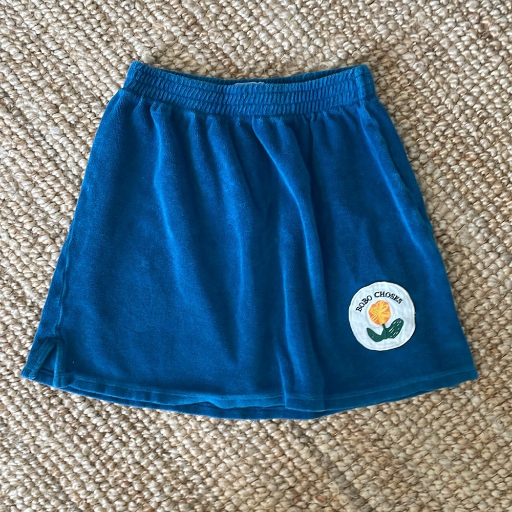Bobo Choses Wallflower Patch Terry Skirt